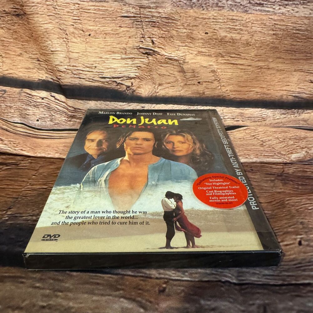 Don Juan DeMarco DVD Johnny Depp Marlon Brando Faye Dunaway Special Edition NEW - Picture 6 of 6